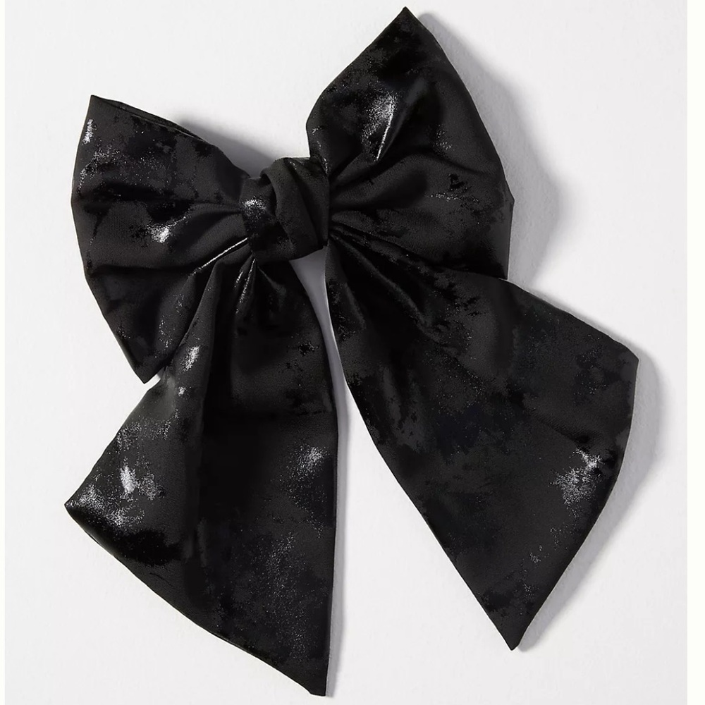 Anthropologie jumbo Shimmer Hair Bow